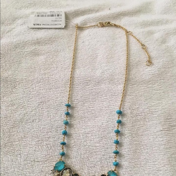 Alexis Bittar MulticolorSpikedCrystal Row Necklace - Picture 5 of 5